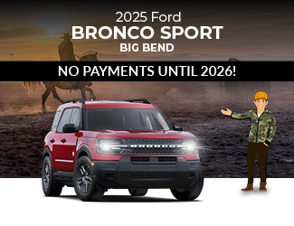 special offers on brand new Ford Bronco