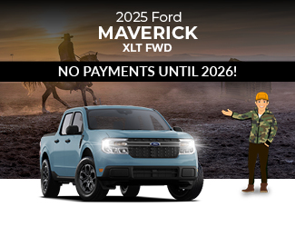special offers on brand new Ford Maverick
