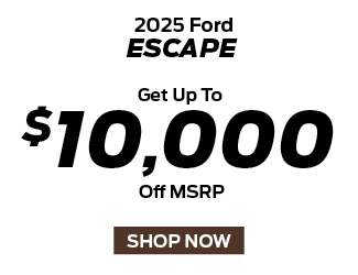 2025 Ford Escape offer