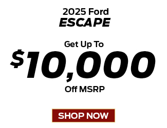 2025 Ford Escape offer