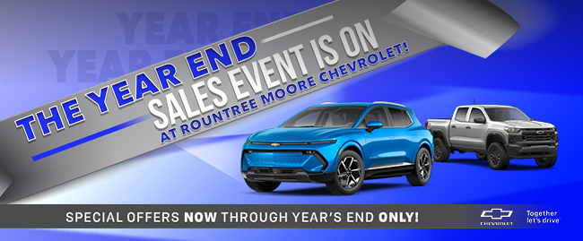 Drive your present at Rountree Moore Chevorlet