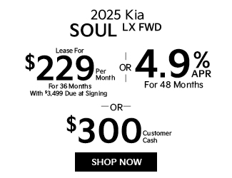2025 Kia Soul LX Offer