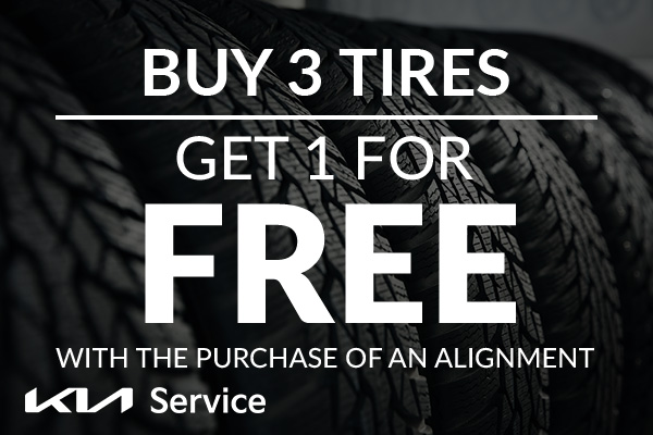 Buy 3 tires get 1 for free