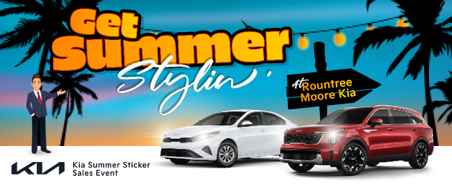 Your perfect time to save is here at Rountree Moore Kia