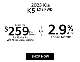 2025 Kia K5 Offer