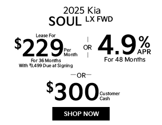 2025 Kia Soul Offer