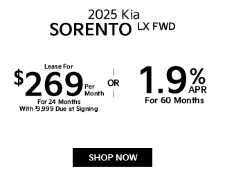 2025 Kia Sorento LX FWD