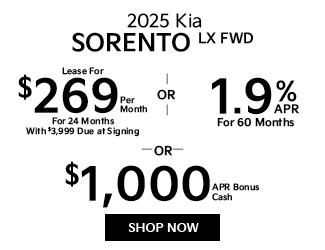 2025 Kia Sorento LX FWD