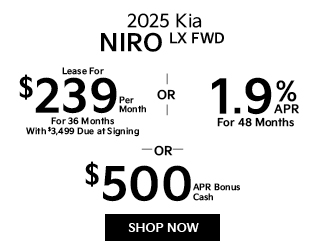 2025 Kia Niro LX FWD