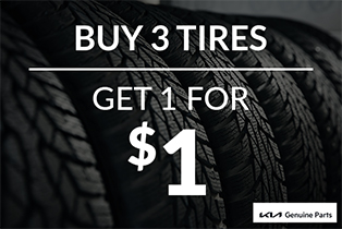 Buy 3 tires get 1 for $1