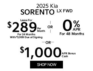 2025 Kia Sorento LX FWD