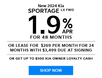 offer on new Kia