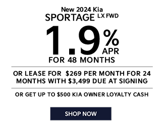 offer on new Kia