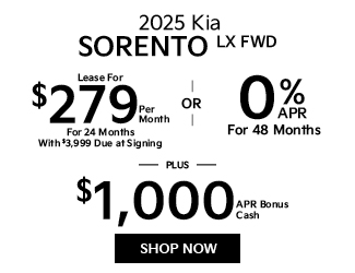 2025 Kia Sorento LX FWD