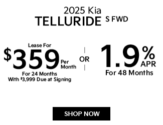 2025 Kia Telluride S FWD