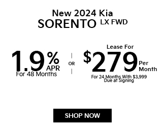 offer on new 2025 Kia Sorento image