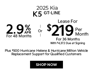 offer on new Kia