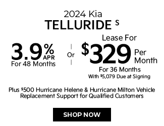 offer on new Kia Telluride