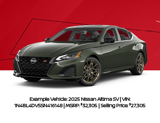 2025 Nissan Altima SV FWD