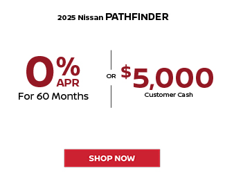 2025 Nissan Pathfinder offer