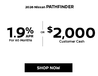 2026 Nissan Pathfinder Offer