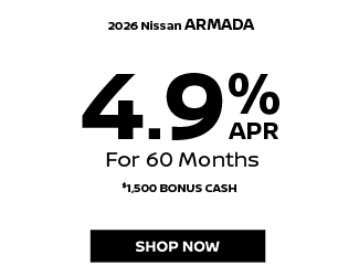 2026 Nissan Armada Offer