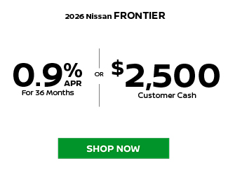 2026 Nissan Frontier offer