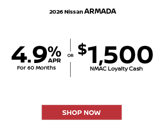 2026 Nissan Armada Offer