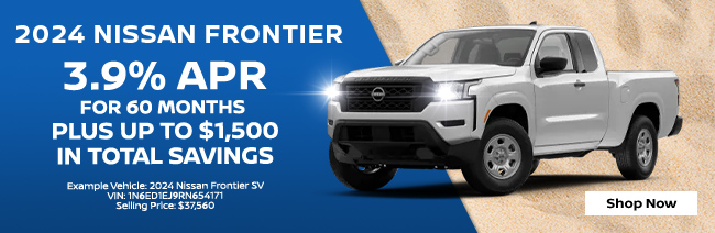 special offer on Nissan Frontier