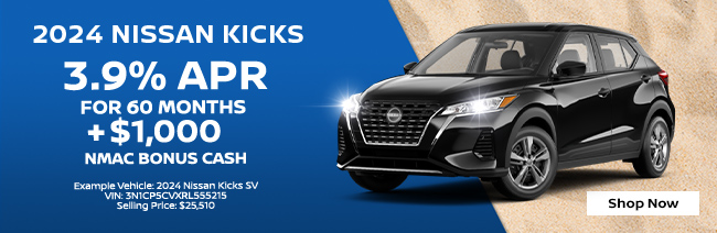 special apr offer on Nissan Kicks