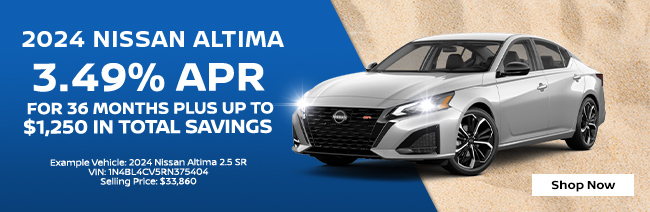 special offer on Nissan Altima