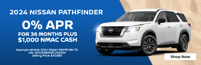 special offer on Nissan Pathfinder