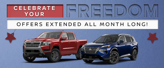 celebrate your freedom at Rountree Moore Nissan