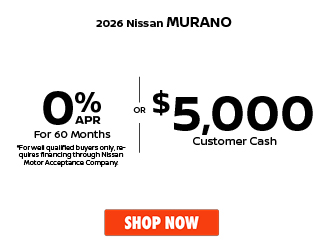 2026 Nissan Murano Offer
