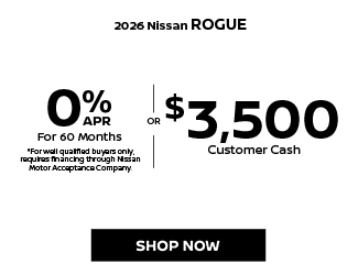 2026 Nissan Rogue offer