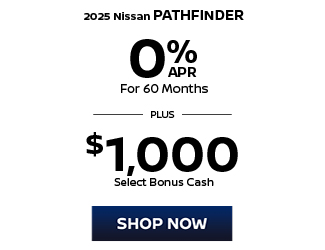 2025 Nissan Pathfinder offer