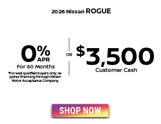 2026 Nissan Rogue offer
