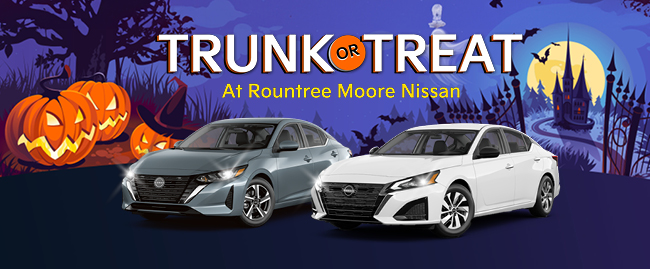 Trunk or treat at Rountree Moore Nissan