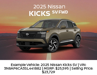2025 Nissan kicks
