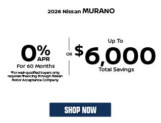 2026 Nissan Murano Offer