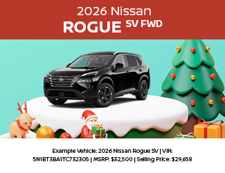 2025 Nissan rogue offer