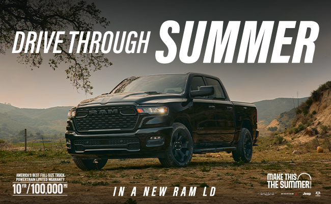Drive through summer