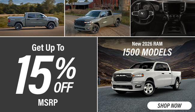 2026 Ram 1500  offer