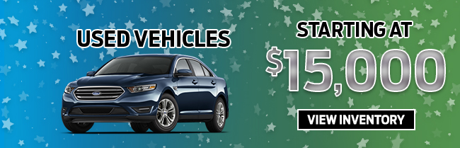 used vehicles from $15,000