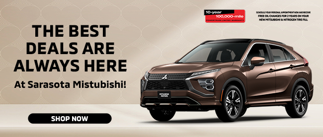 the best deals are always here at Sarasota Mitsubishi