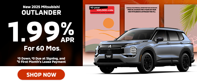 2025 Mitsubishi Eclipse Cross offer