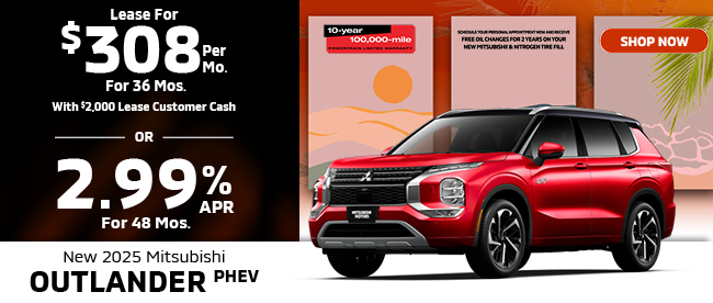 2025 Mitsubishi Outlander PHEV