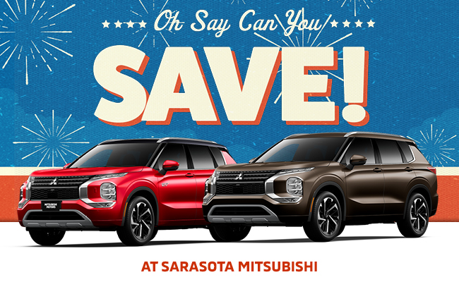 Were skipping Spring and headed stright to Summer at Sarasota Mitsubishi