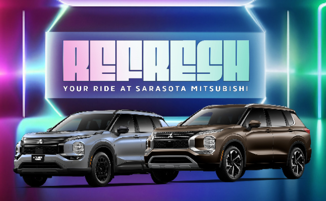 Refresh your ride at Sarasota Mitsubishi