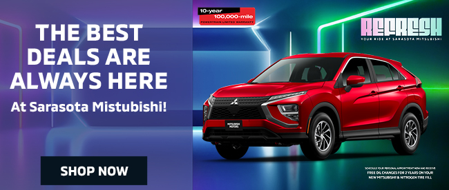 the best deals are always here at Sarasota Mitsubishi